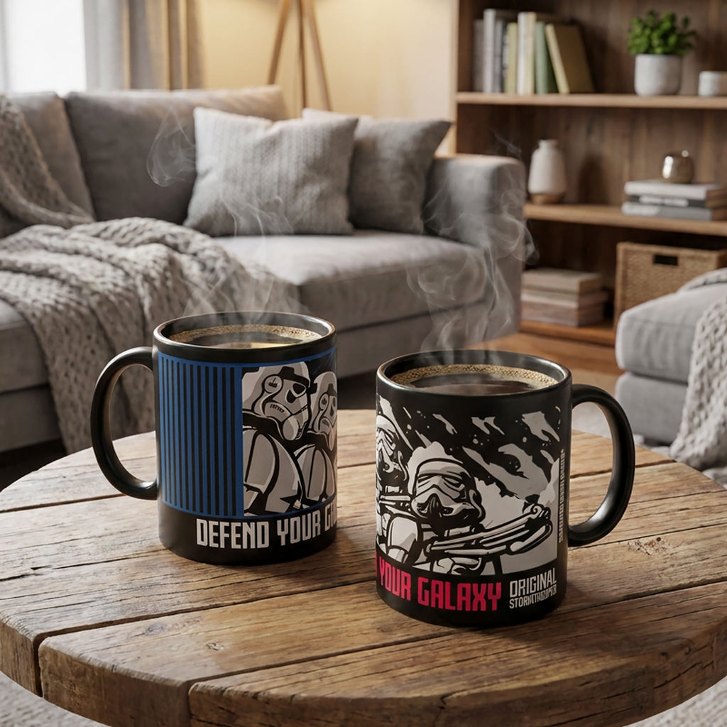 Produktbild Original Stormtrooper - Defend your Galaxy Tasse mit 3D Effekt rot