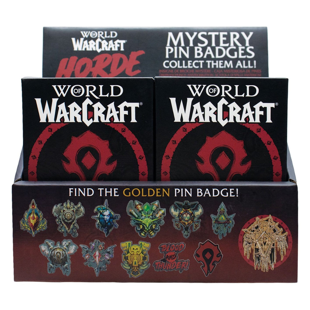 Produktbild World of Warcraft - Horde Mystery Pin 12er Display