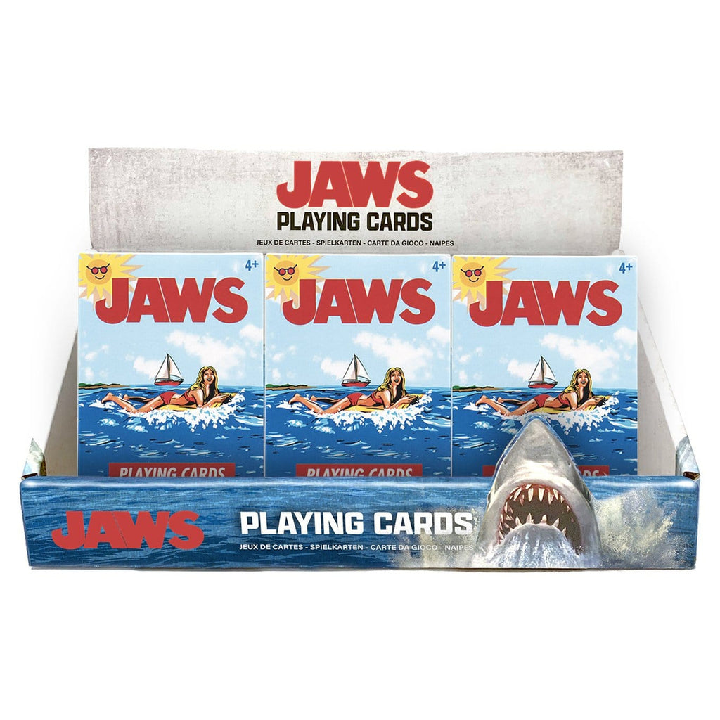 Produktbild Der weiße Hai - Jaws Spielkarten 12er Display