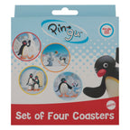 Produktbild Pingu - Family Untersetzer 4er Set