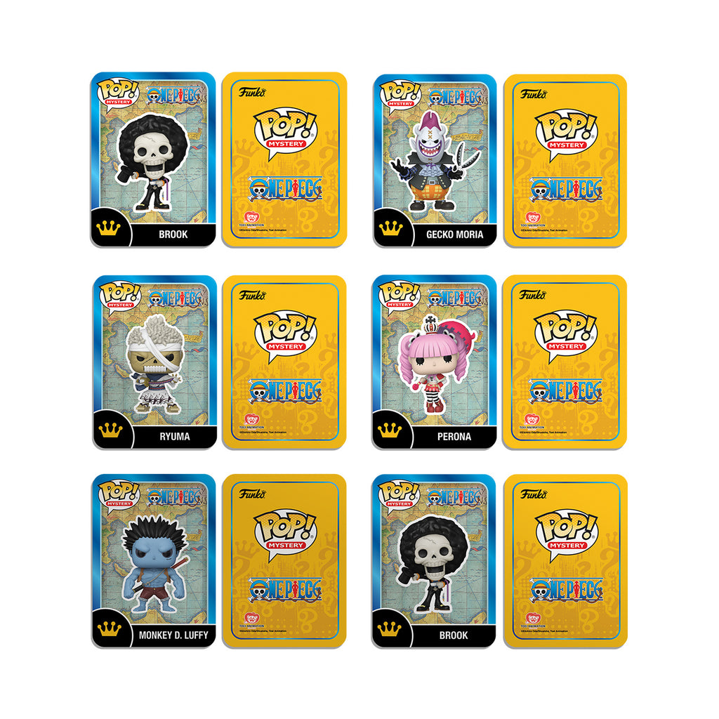 One Piece - Mystery Funko Pop Figur 6er Display