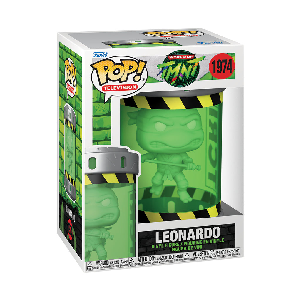 Produktbild Teenage Mutant Ninja Turtles - Leonardo Glow in the Dark Funko Pop Figur
