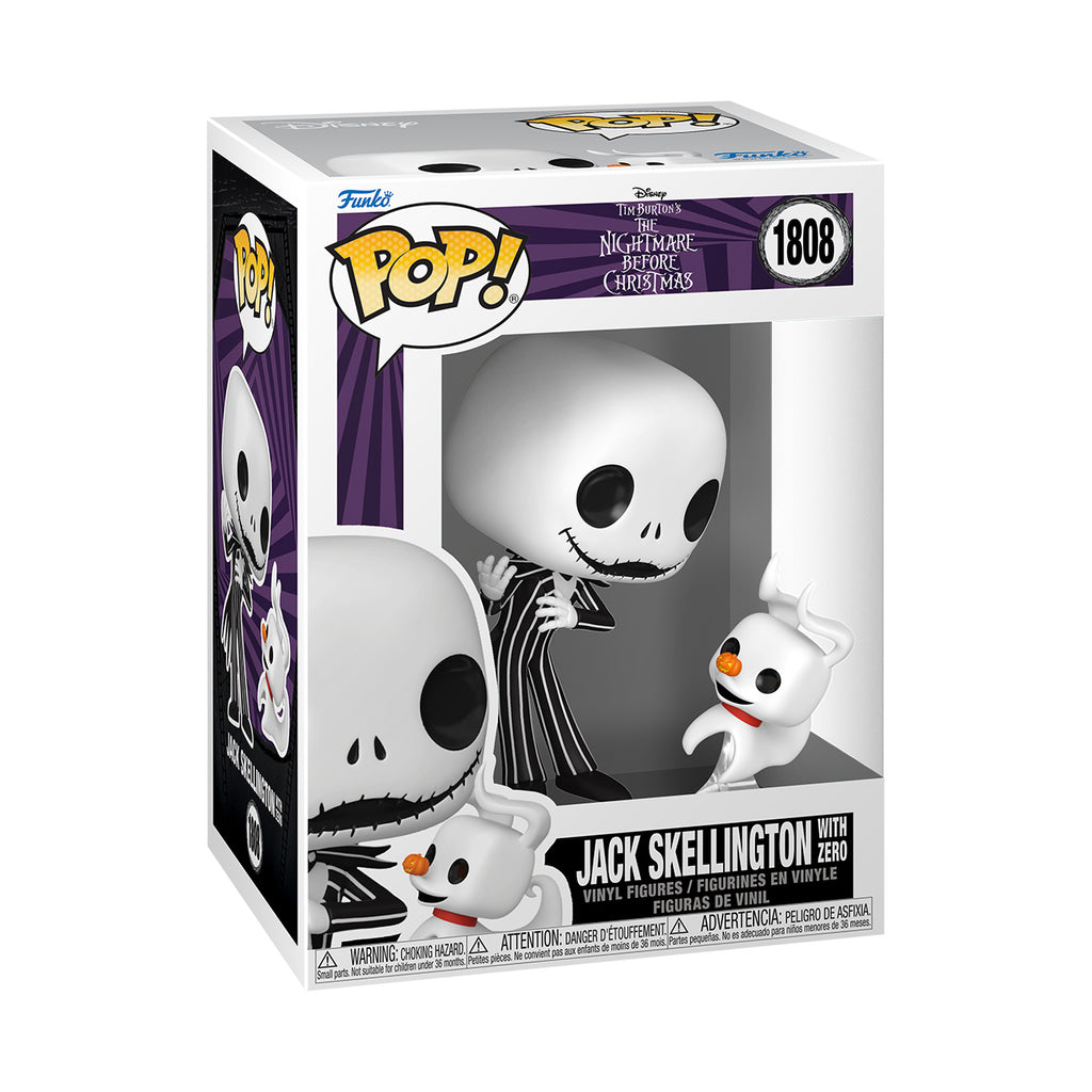Product image Nightmare Before Christmas - Jack and Zero Funko Pop Figure Set