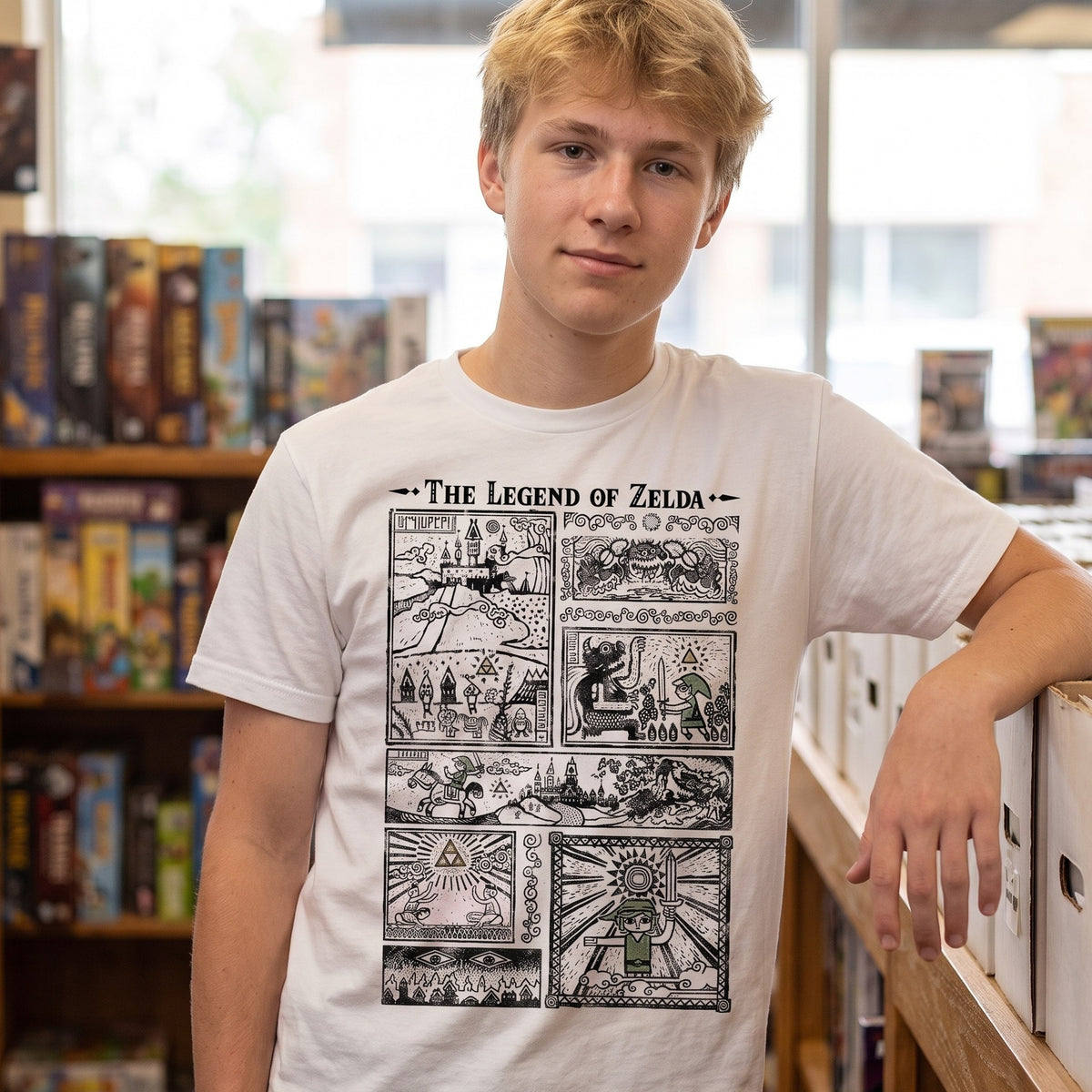 Produktbild Zelda - Link The Wind Waker Intro T-Shirt