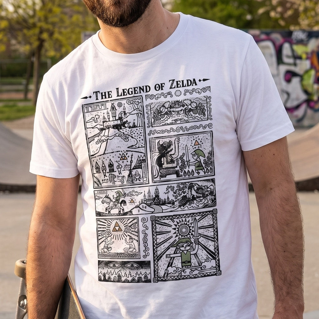 Produktbild Zelda - Link The Wind Waker Intro T-Shirt