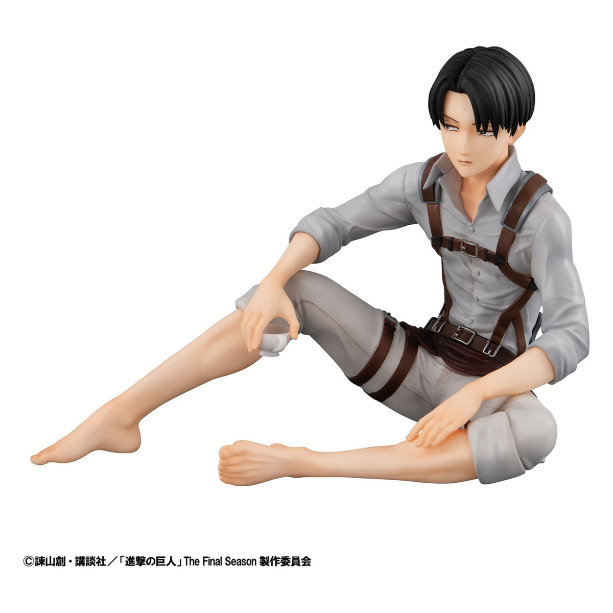 Produktbild Attack on Titan - Squad Captain Levi Figur Palm Size