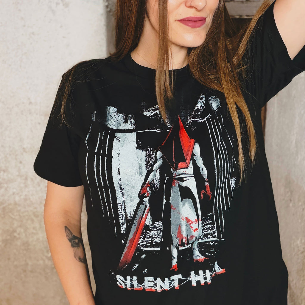 Produktbild Pyramid Head T-Shirt schwarz für Silent Hill Fans
