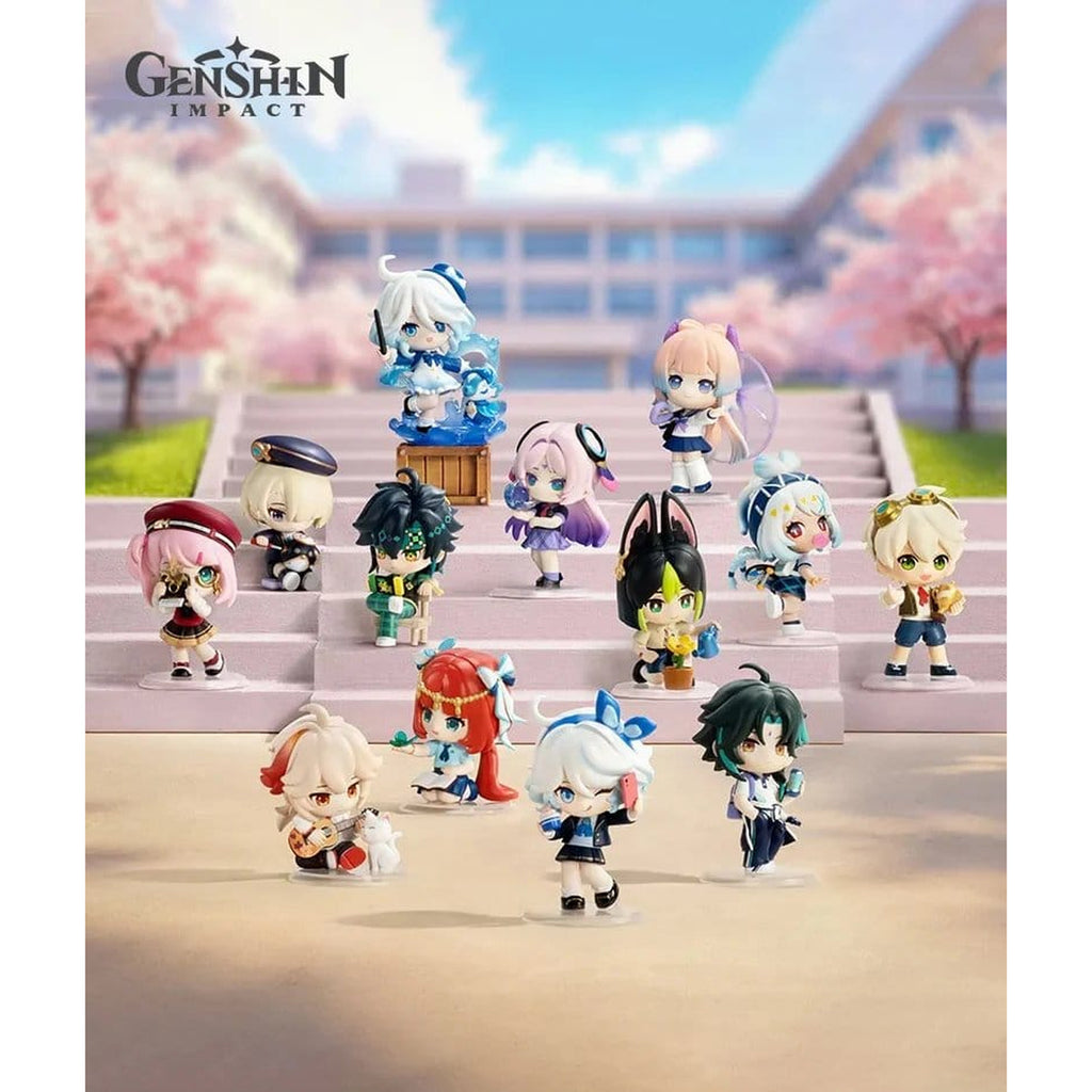Genshin Impact - Academy Light Shadow Poetry Chibi Mini Figur 12er Display