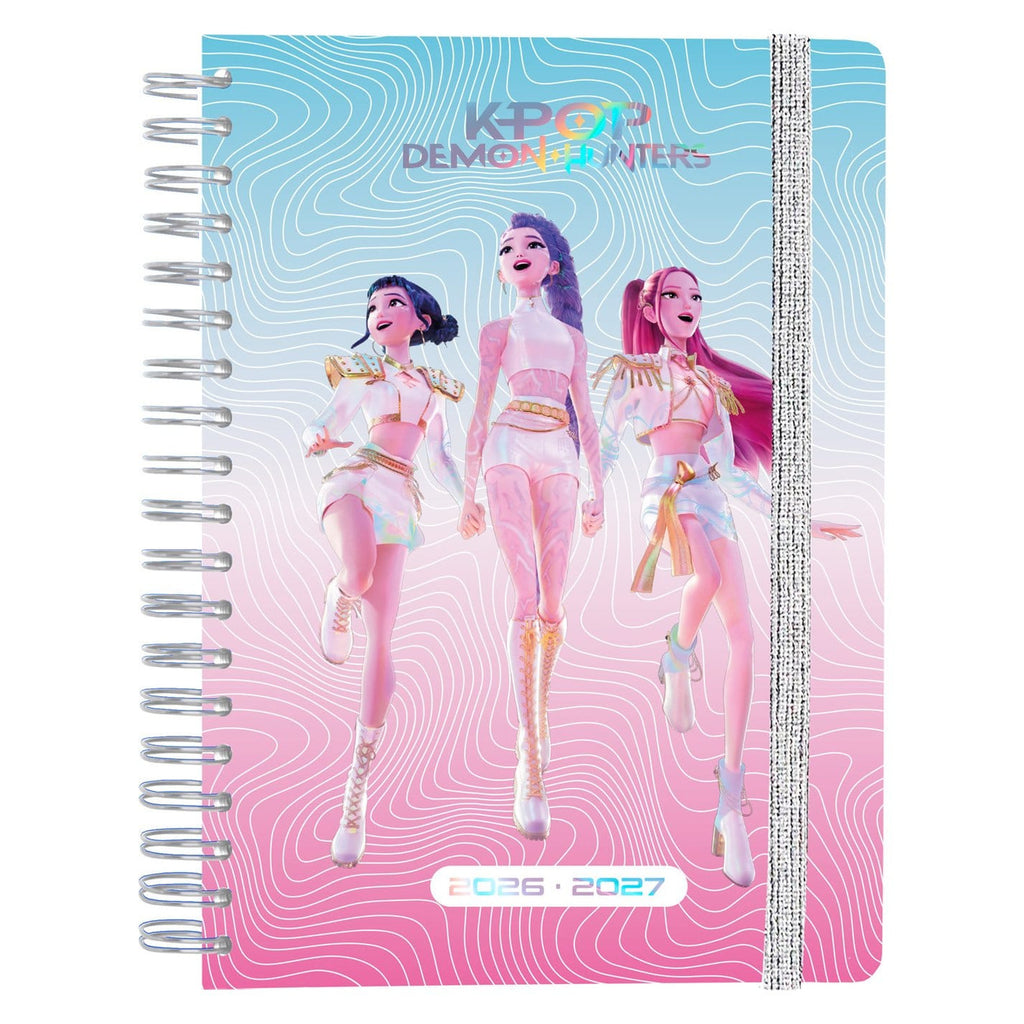 Produktbild KPop Demon Hunters Terminkalender Wochenplaner 2026/2027 A5