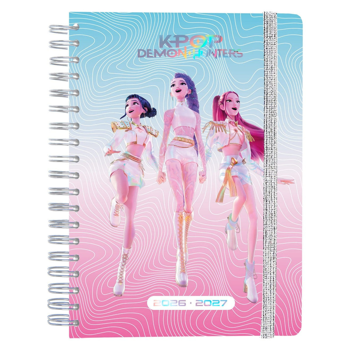 Produktbild KPop Demon Hunters Terminkalender Wochenplaner 2026/2027 A5