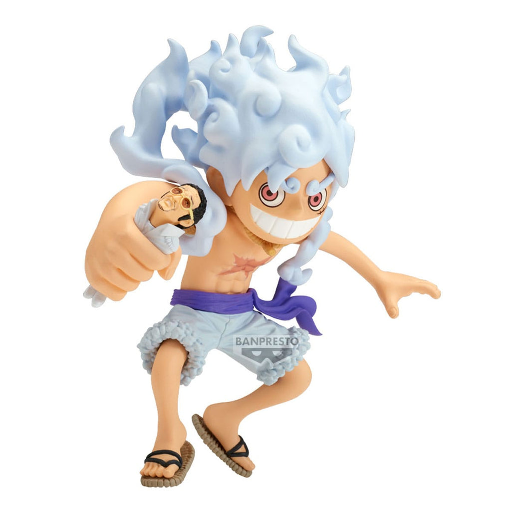 One Piece Mega WCF PVC Statue Monkey D. Ruffy vs Borsalino
