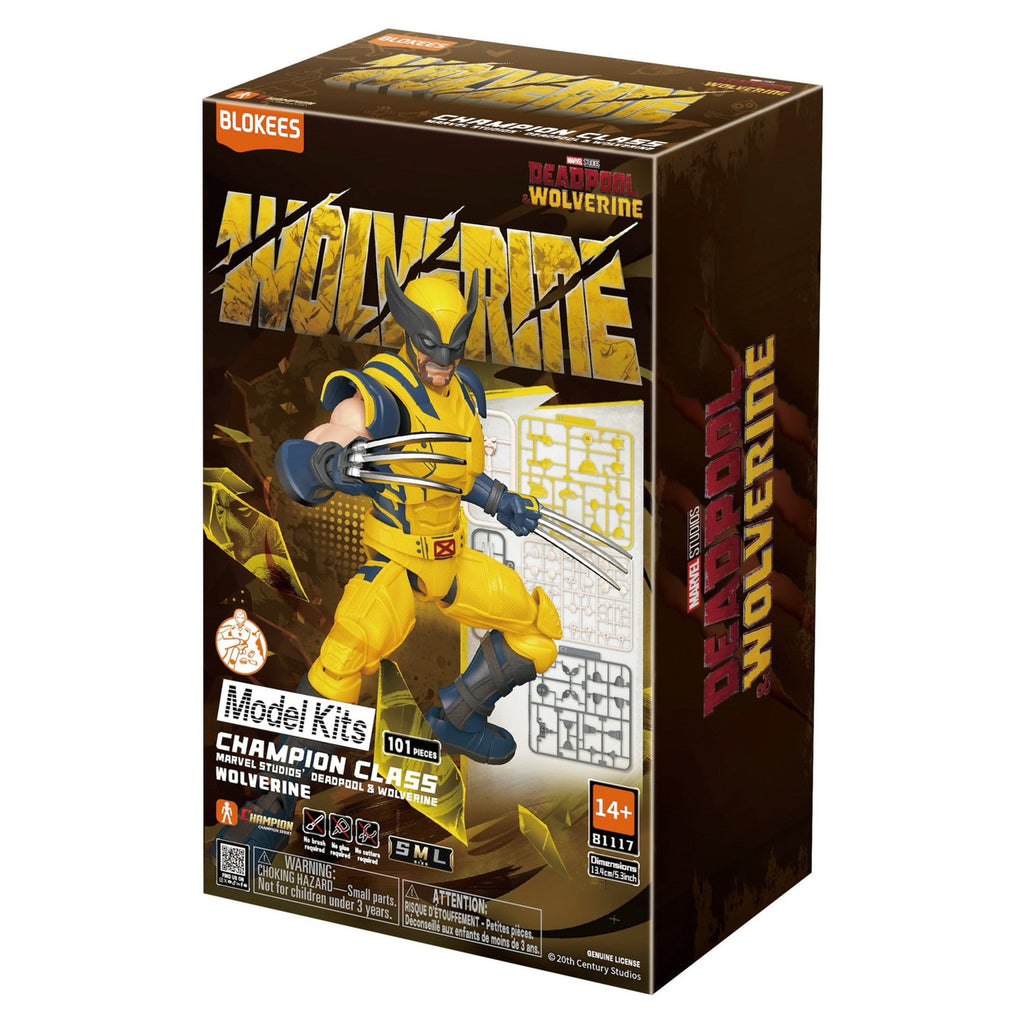 Produktbild Marvel Blokees Bausatz Wolverine