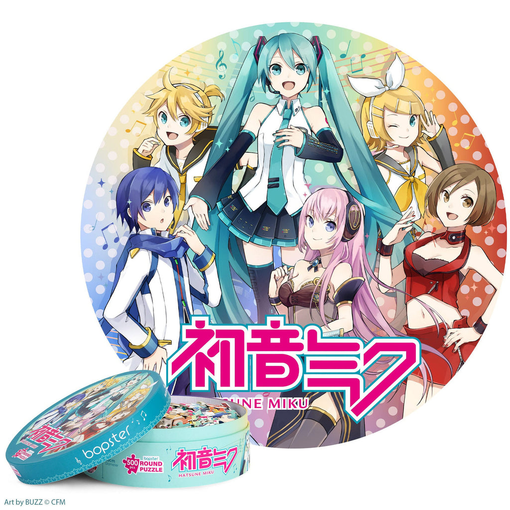 Produktbild Hatsune Miku Jigsaw Puzzle Rund 500 Teile