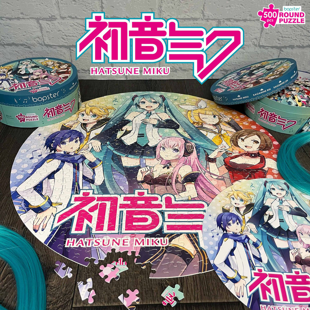 Produktbild Hatsune Miku Jigsaw Puzzle Rund 500 Teile