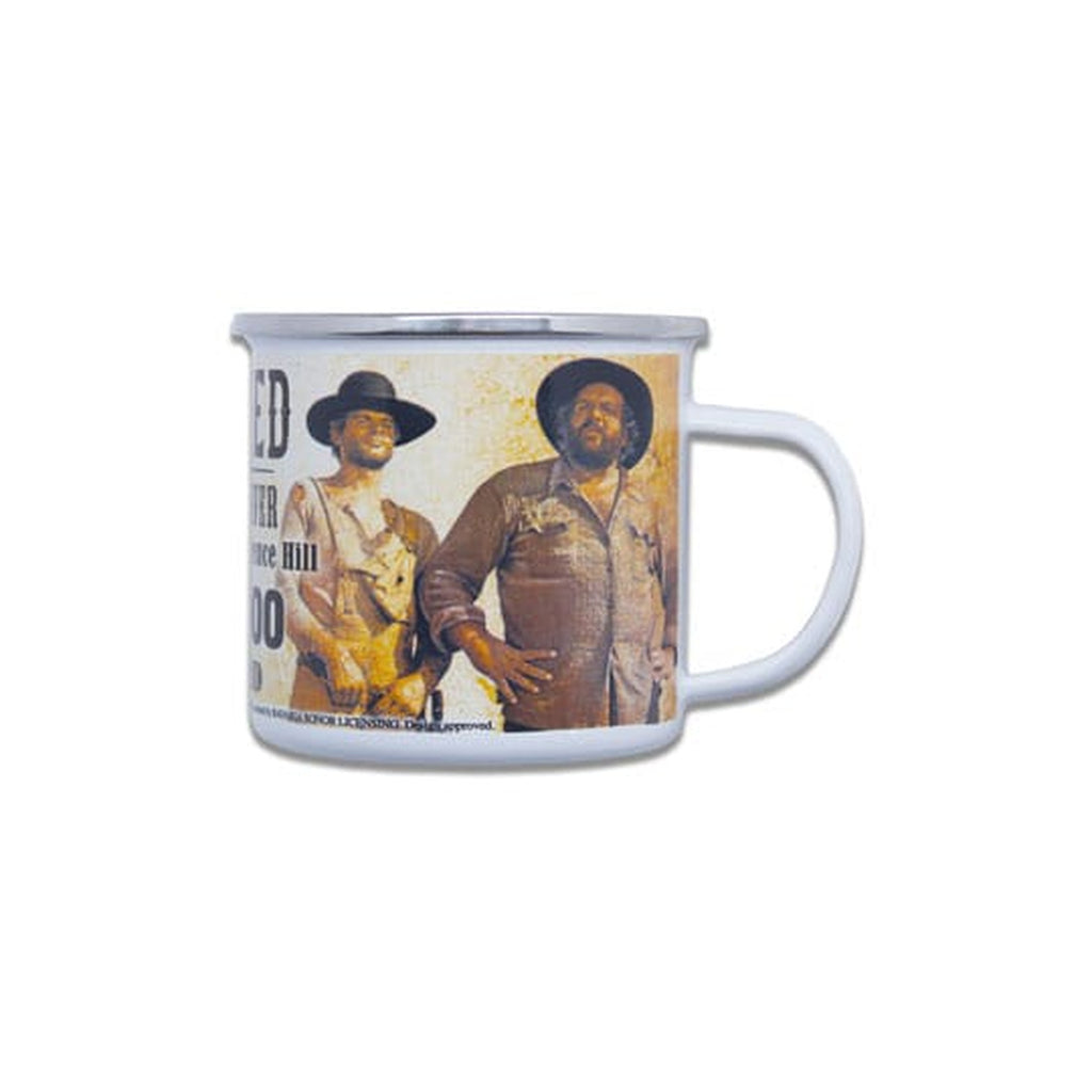 Produktbild Bud Spencer & Terence Hill Emaille Tasse Wanted
