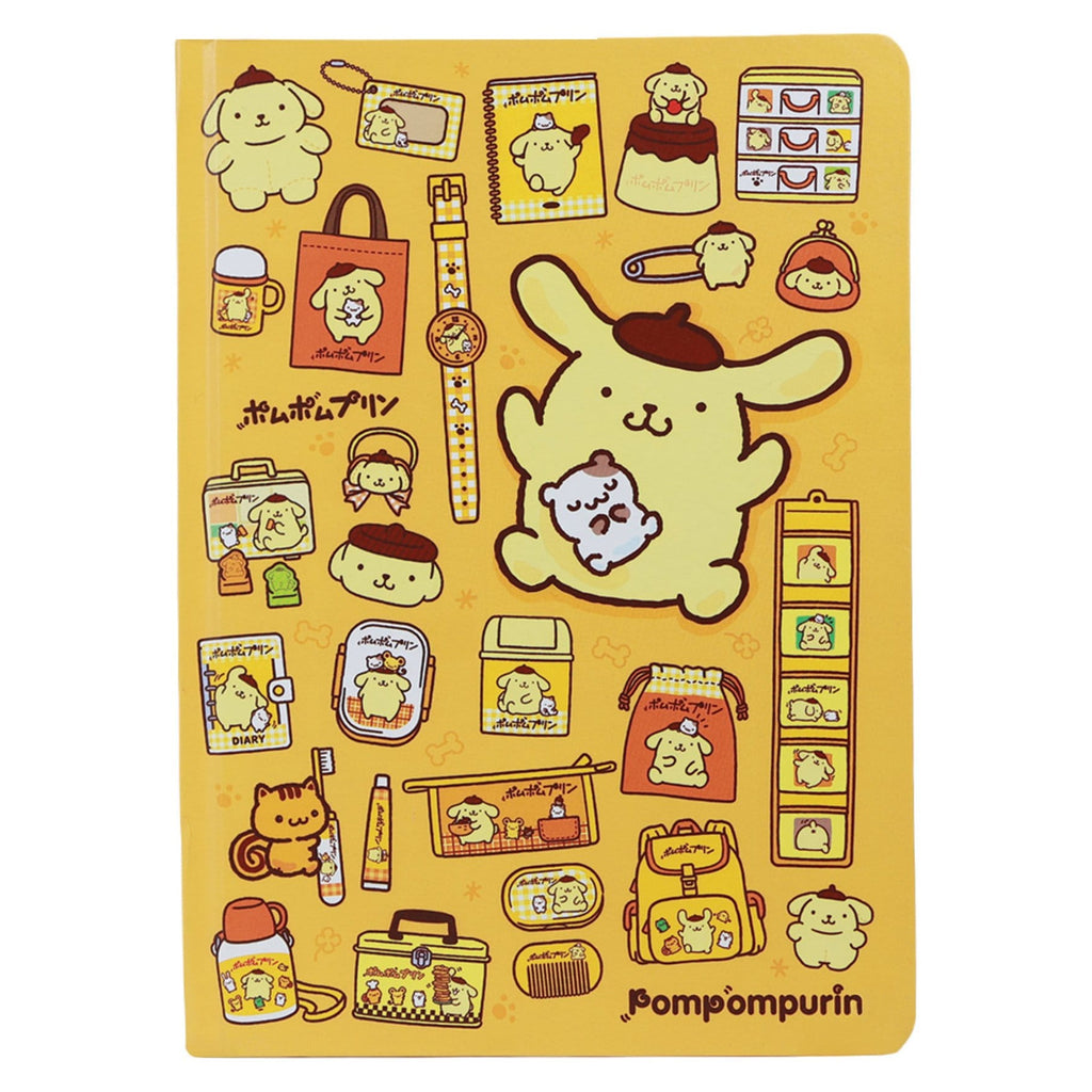 Sanrio A5 Notizbuch Pompompurin