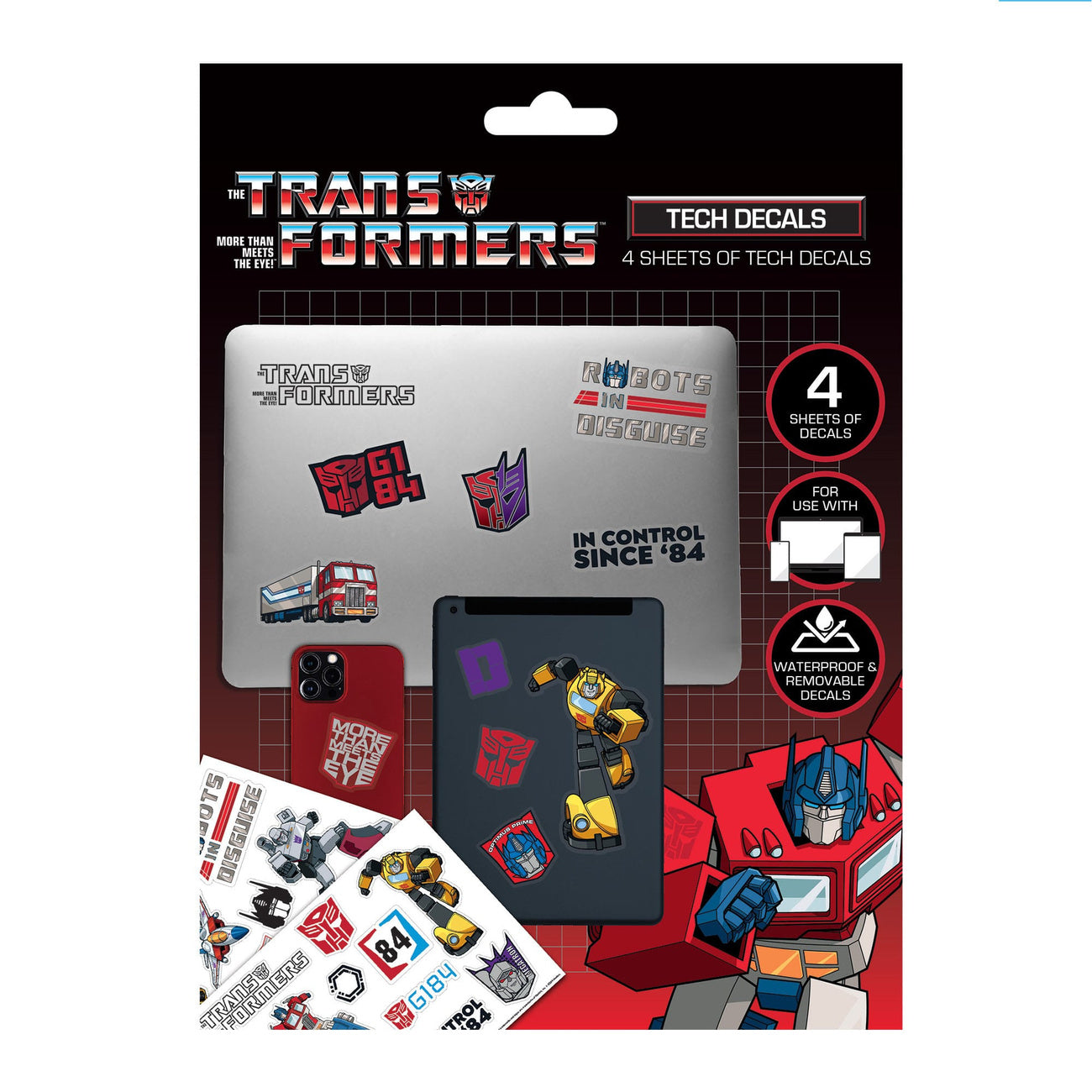 Produktbild Transformers Sticker Set Various