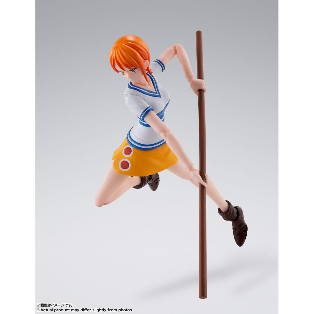 Produktbild One Piece S.H. Figuarts Actionfigur Nami Romance Dawn 14 cm