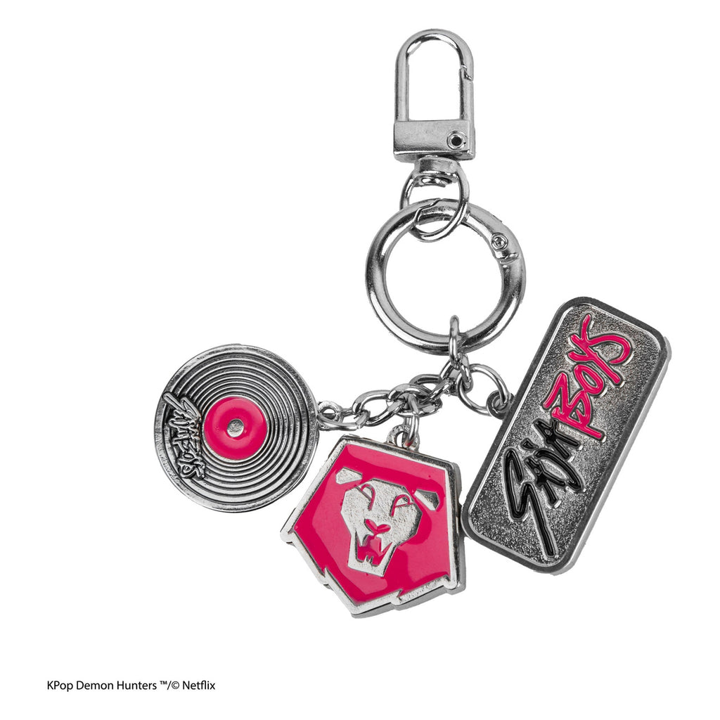 Produktbild KPop Demon Hunters Charm-Schlüsselanhänger Saja Boys