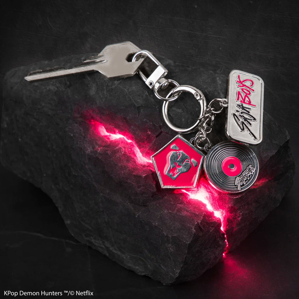 Produktbild KPop Demon Hunters Charm-Schlüsselanhänger Saja Boys