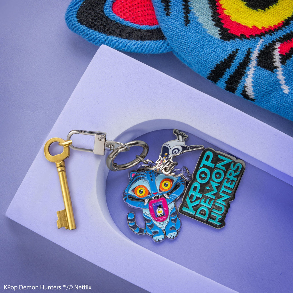 Product image KPop Demon Hunters Derpy & Sussie Charm Keychain