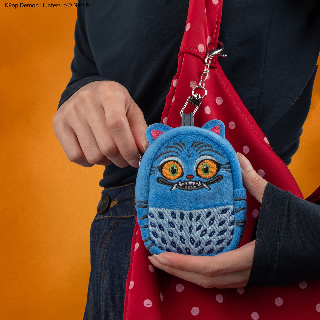Produktbild KPop Demon Hunters Schlüsselanhänger-Tasche Derpy