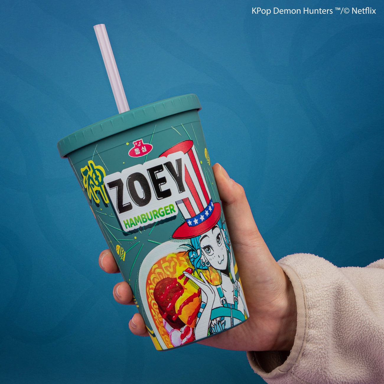 Produktbild KPop Demon Hunters Becher Zoey Hamburger