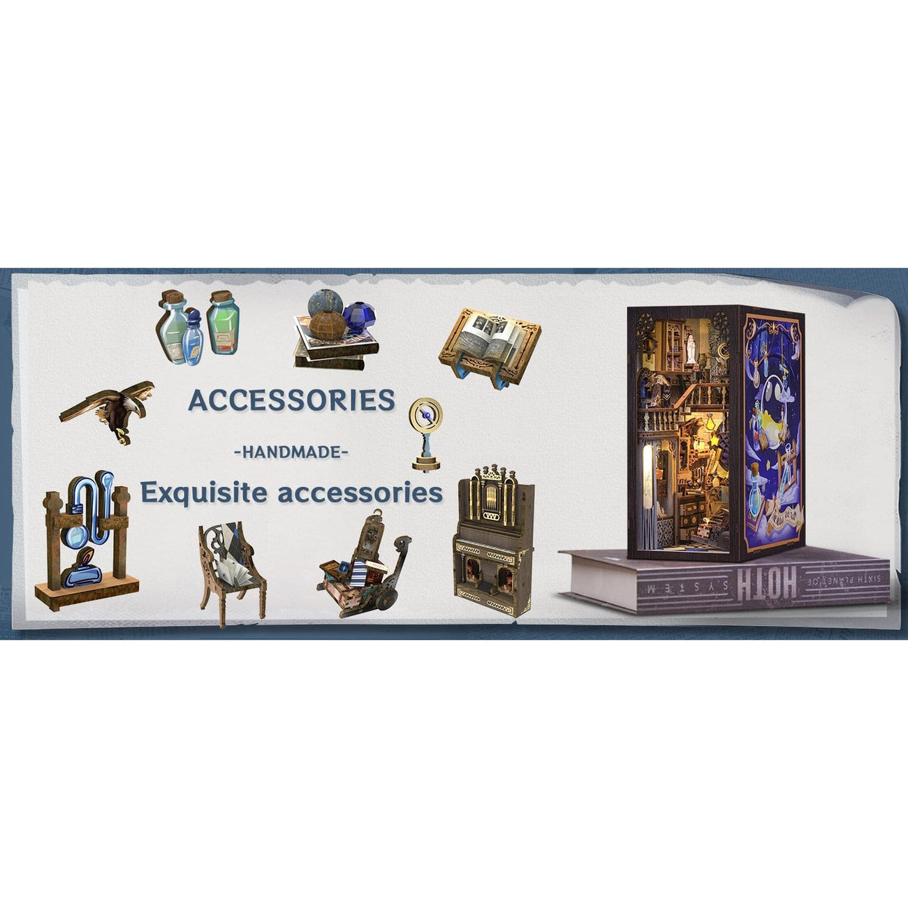 Produktbild Book Nook Nebula Common Room 23 x 11 cm