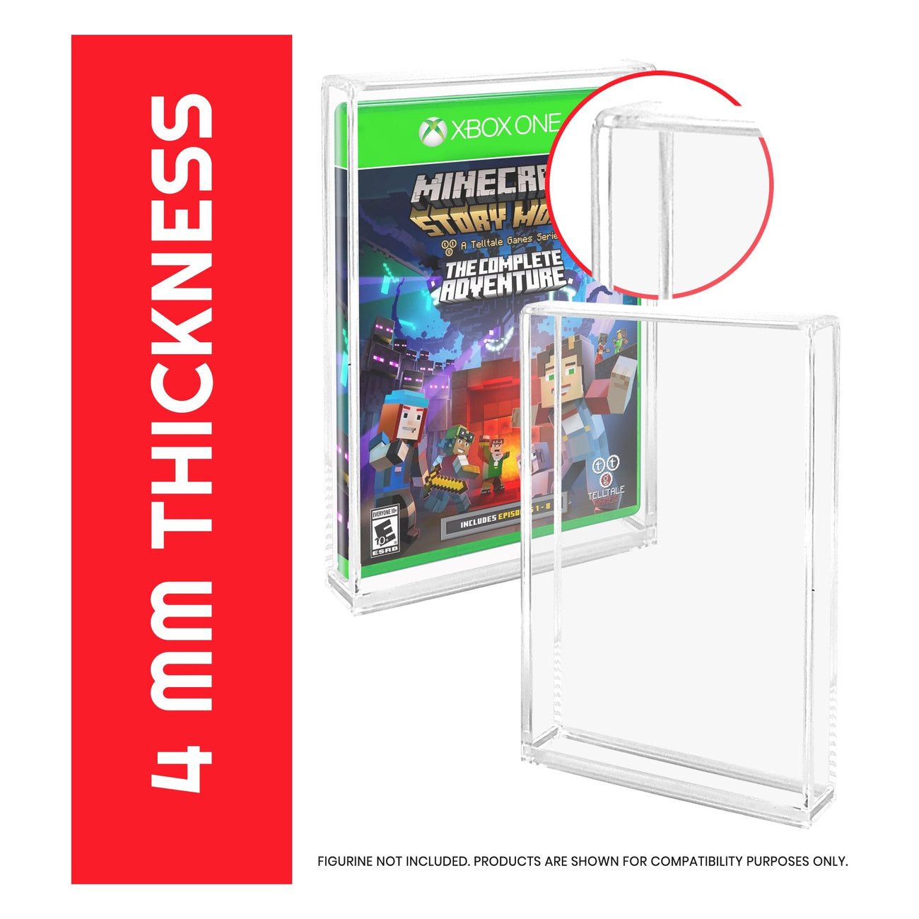 Produktbild Acrylgehäuse 2er-Pack für PS3/PS4/Blu-Ray/XBOX One