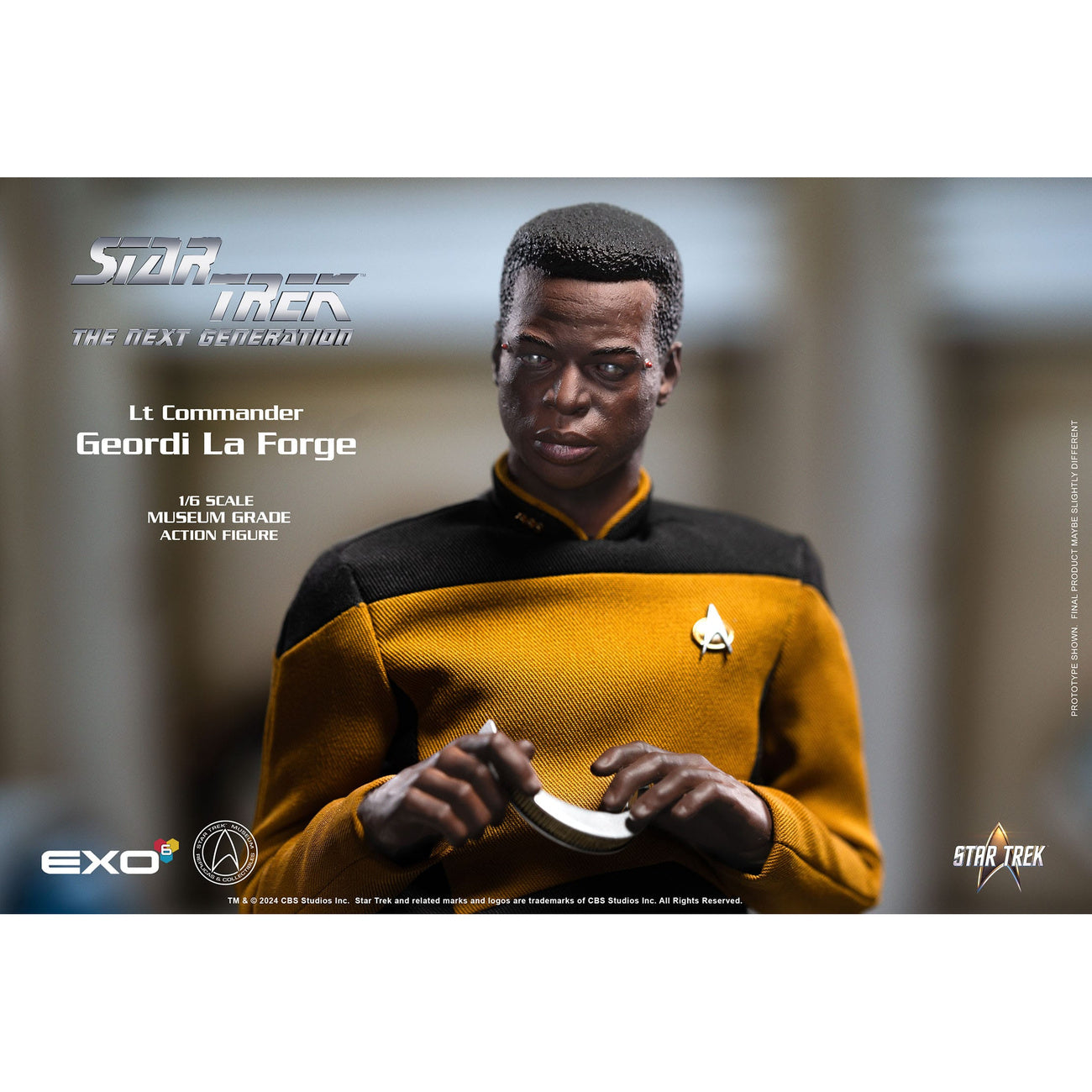 Produktbild Star Trek: The Next Generation Actionfigur 1/6 Lt.