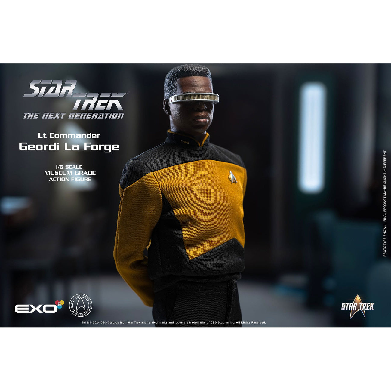 Produktbild Star Trek: The Next Generation Actionfigur 1/6 Lt.