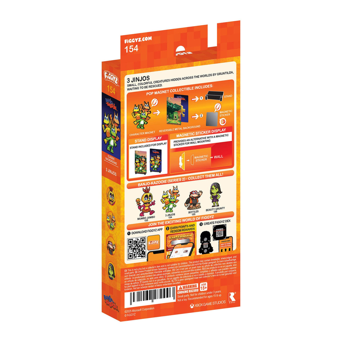 Produktbild Banjo-Kazooie FiGGYZ Magnet-Sammelfigur Jinjos 11 cm