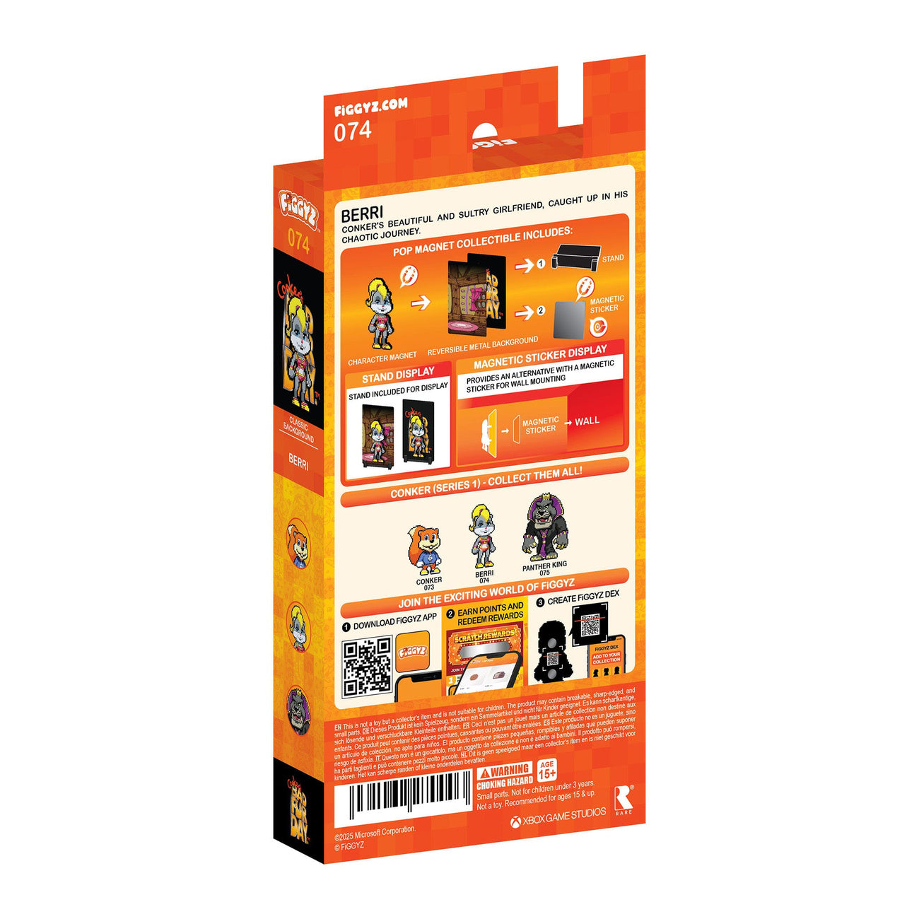 Produktbild Conker's Bad Fur Day FiGGYZ Magnet-Sammelfigur Berri 11 cm