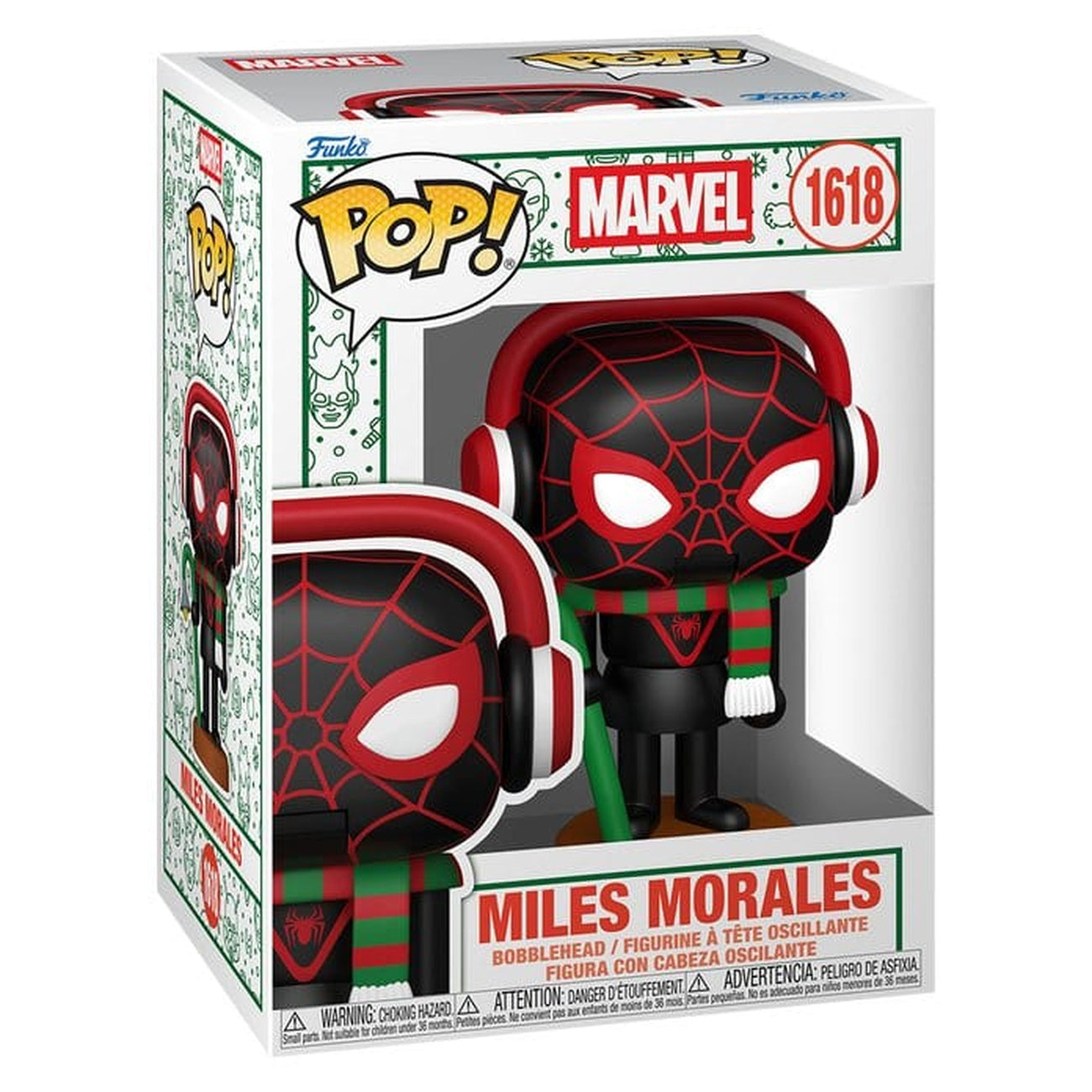 Produktbild Marvel POP! Vinyl Figur : Holiday S6- Miles(NTKR) 9 cm