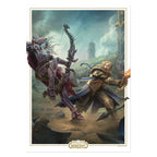 Produktbild World of Warcraft Kunstdruck Sylvanas vs Anduin Wrynn