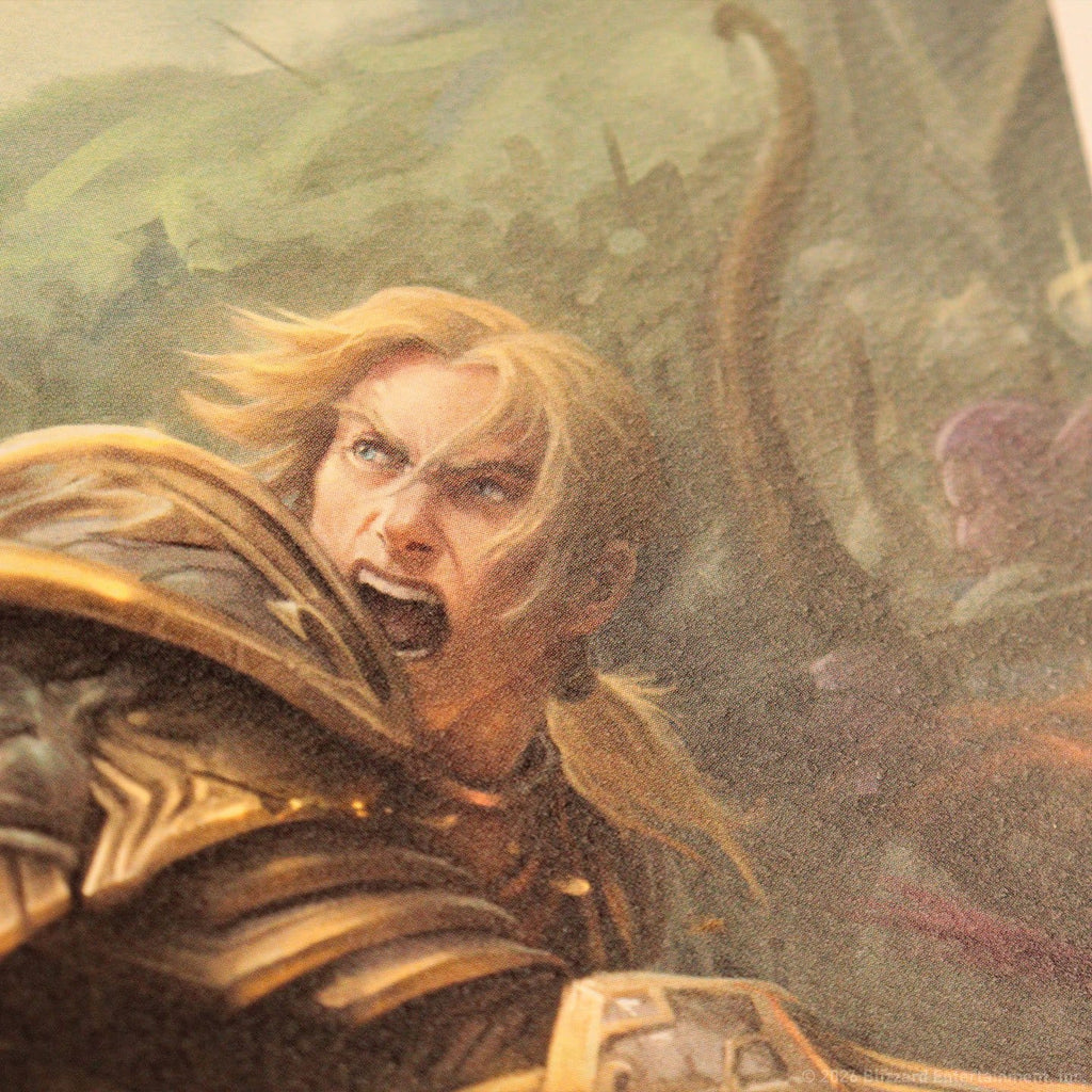 Produktbild World of Warcraft Kunstdruck Sylvanas vs Anduin Wrynn