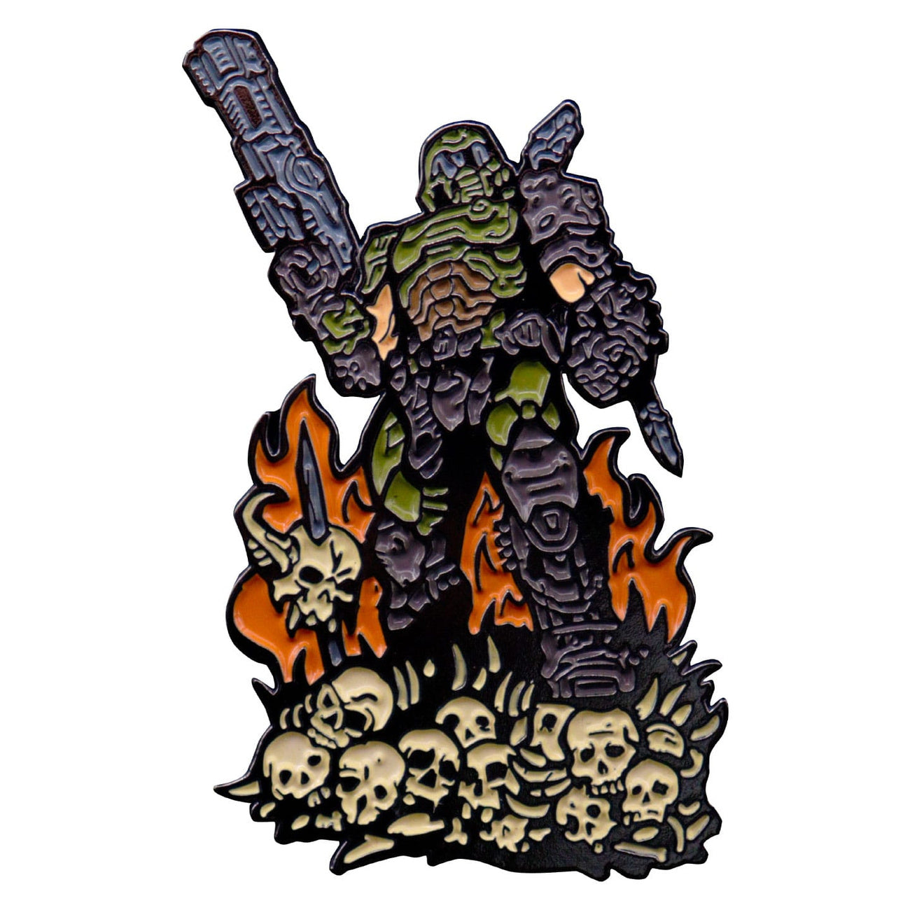 Produktbild Doom Eternal Ansteck-Pin Doom Guy Limited Edition