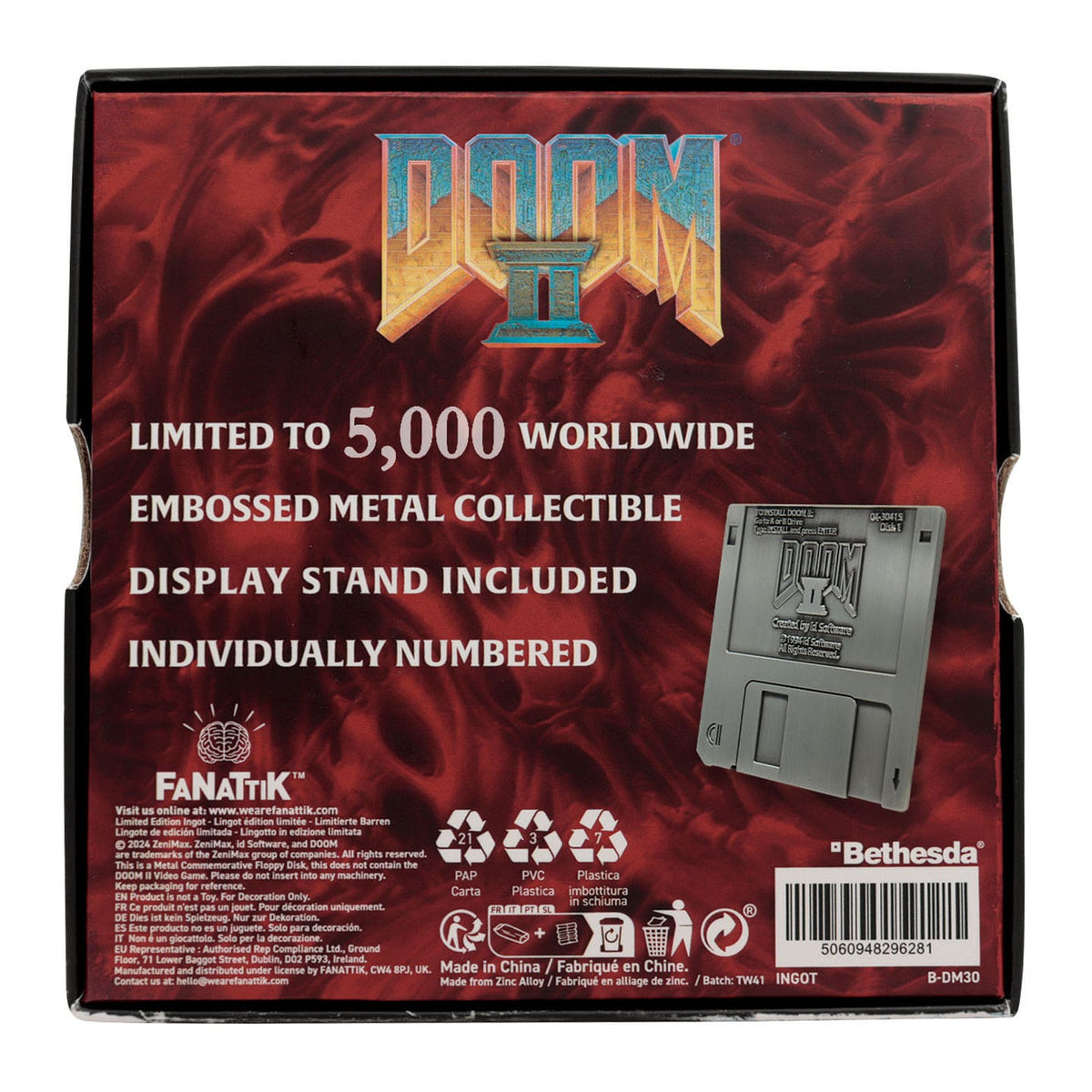 Produktbild Doom 2 Replik Arena Floppy Disk Limited Edition