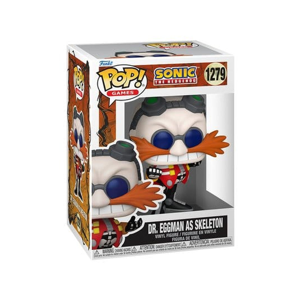 Produktbild Sonic the Hedgehog POP! Games Vinyl Figur Skeleton Robotnik