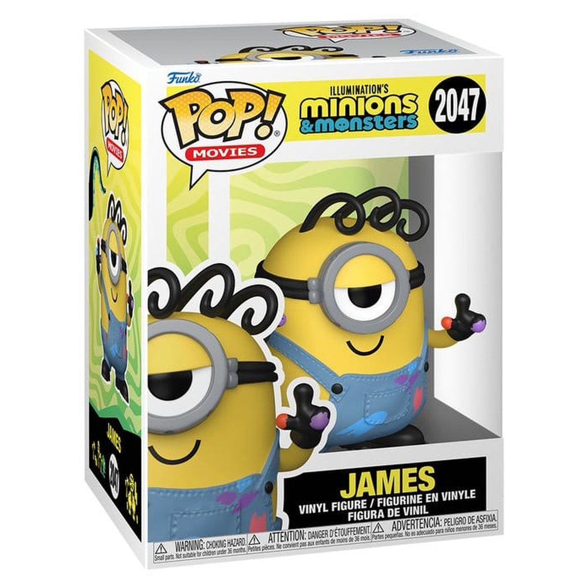 Produktbild Minions 3 POP! Rocks Vinyl Figur James 9 cm