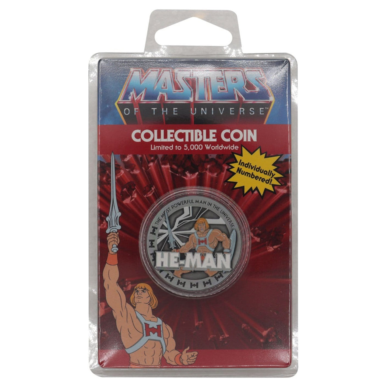 Produktbild Masters of the Universe Sammelmünze He-Man Limited Edition