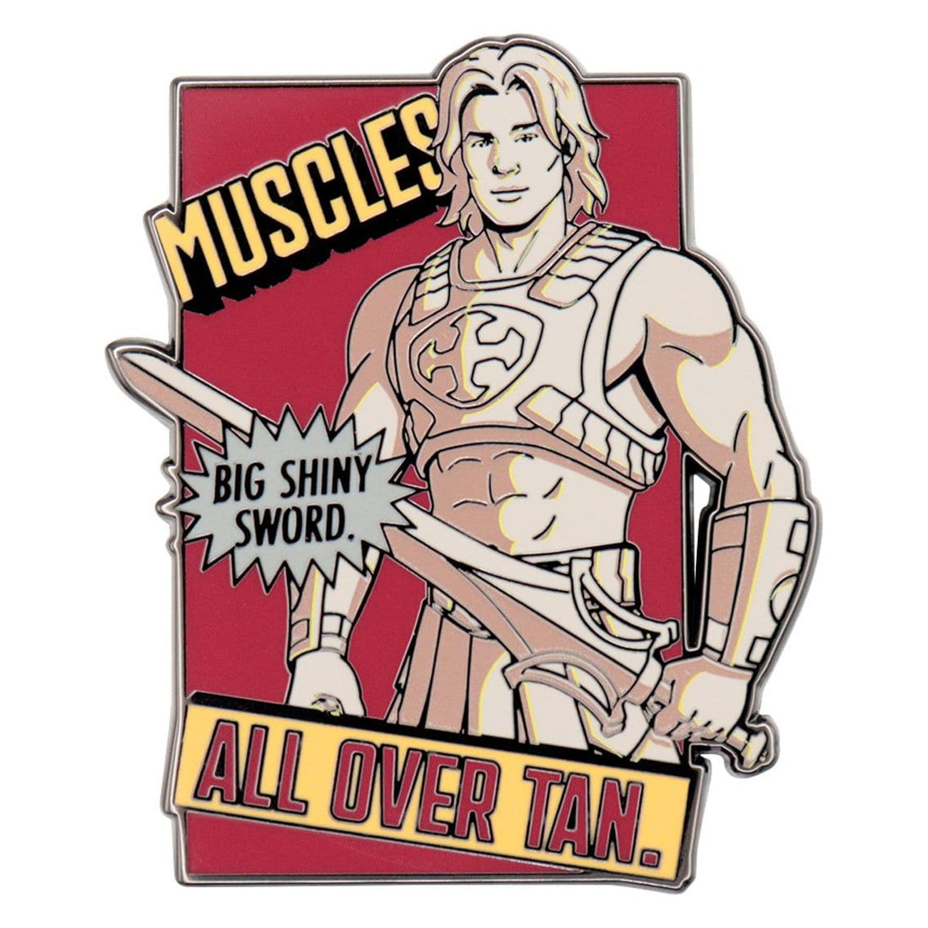 Produktbild Masters of the Universe 2026 Ansteck-Pin He-Man Limited