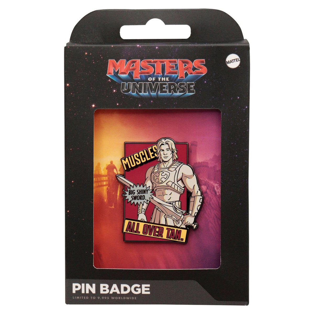 Produktbild Masters of the Universe 2026 Ansteck-Pin He-Man Limited