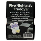 Produktbild Five Nights at Freddys Replik Security Badge Antique Brass