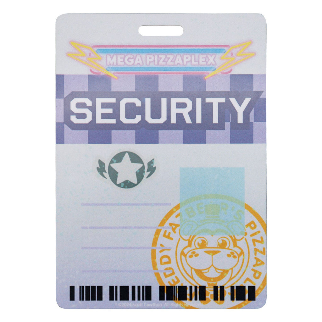 Produktbild Five Nights at Freddys Replik Security Badge Antique Brass