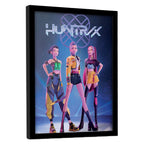Produktbild KPop Demon Hunters Collector Print Poster im Rahmen Huntrix