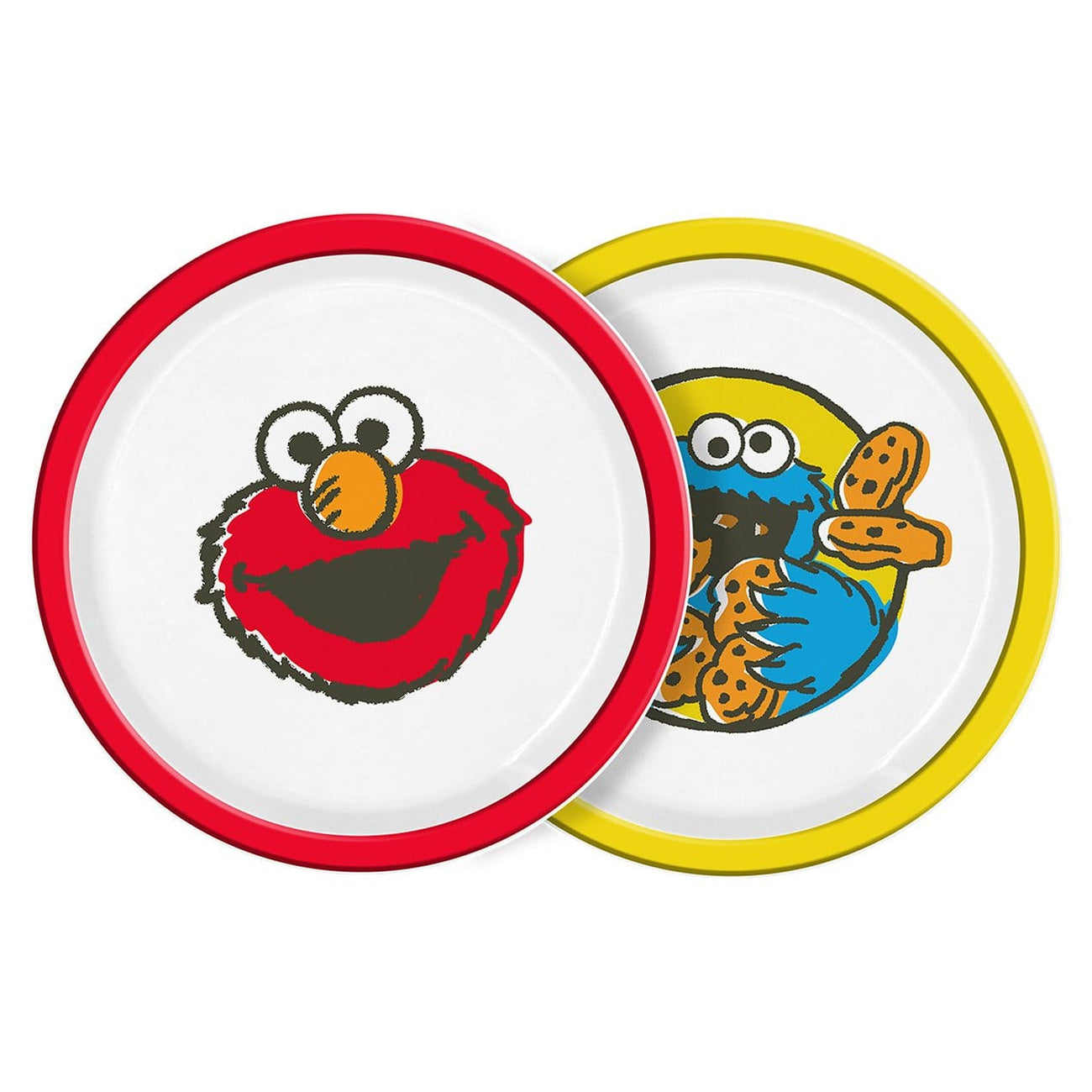 Produktbild Sesamstraße Teller Vintage Kids 2er-Pack 22 cm
