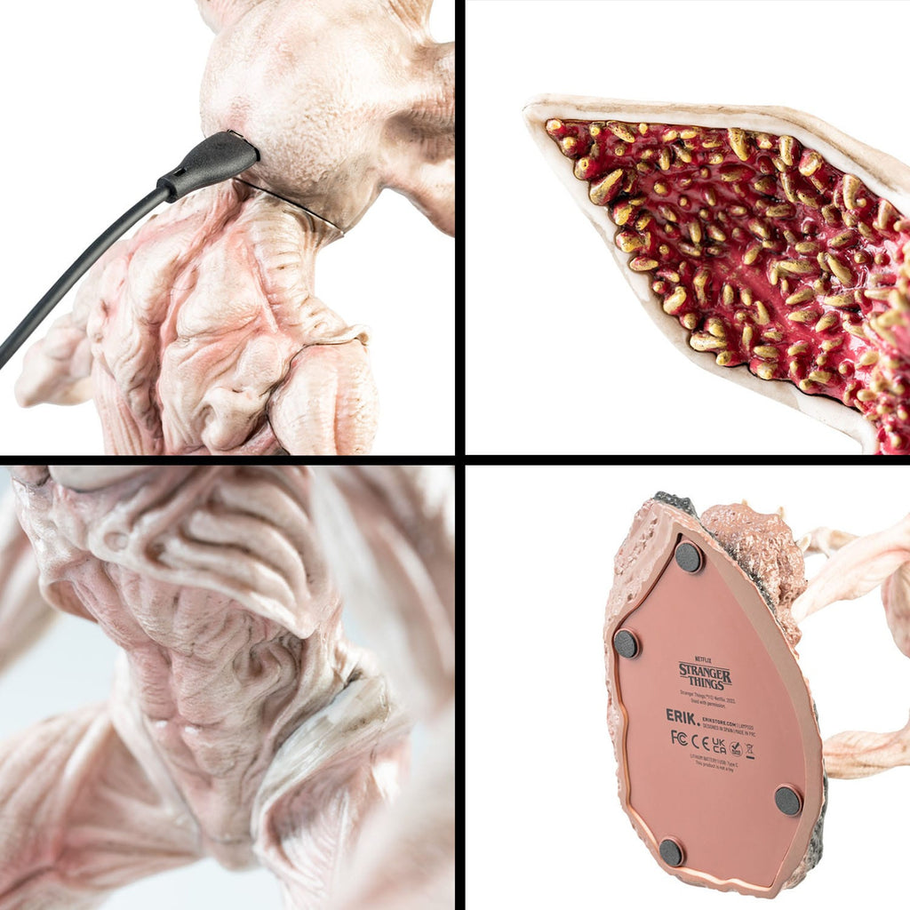 Produktbild Stranger Things Lampe mit USB-C Demogorgon