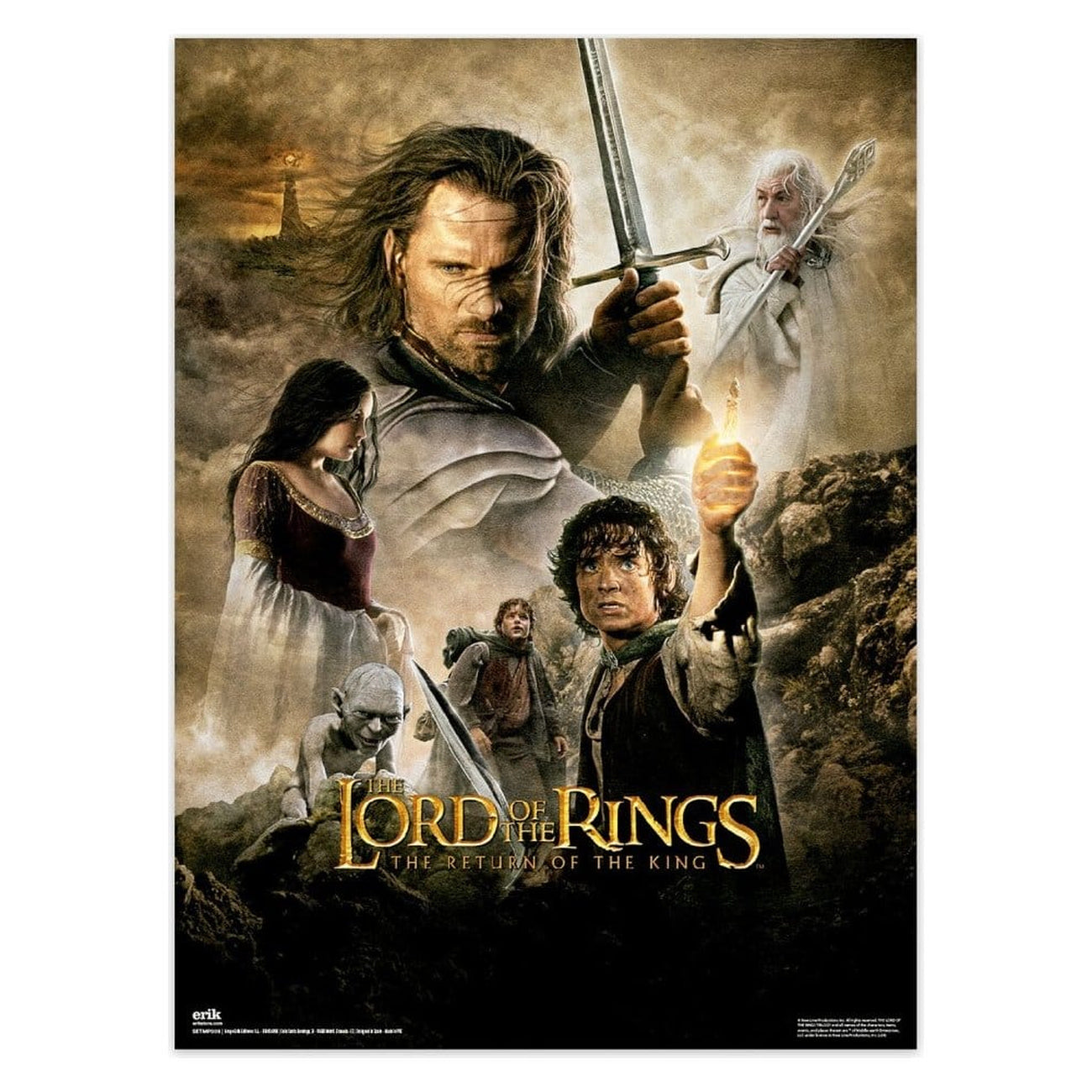 Produktbild Der Herr der Ringe Poster 38 x 52 cm 2er Set