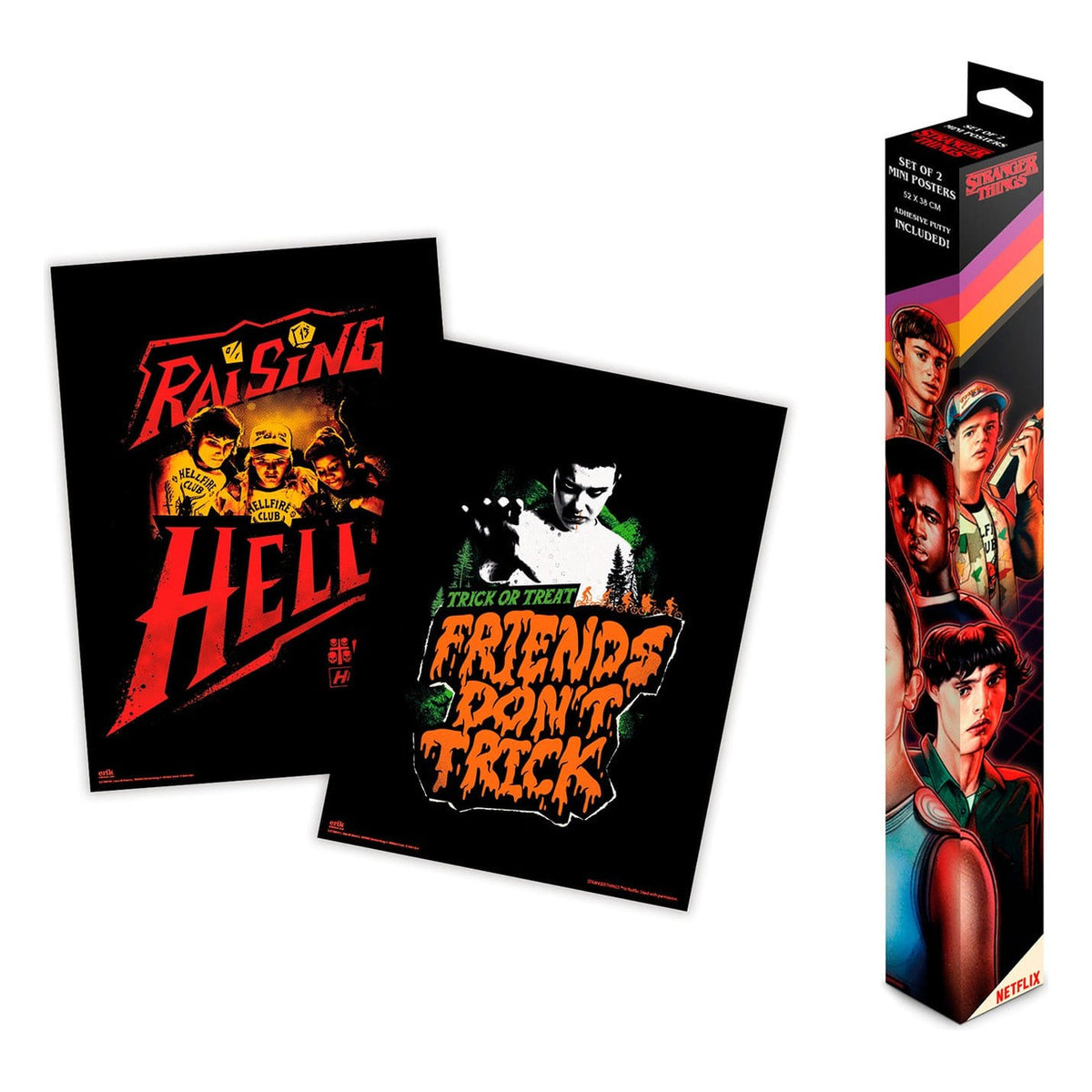 Produktbild Stranger Things Mini-Poster 2er Set